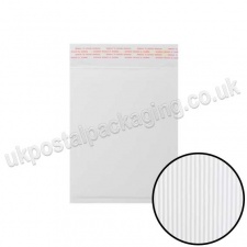 EzePack, White Corrugated Padded Bags, Internal Size 215 x 150mm (C/0)