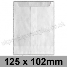 EzePack, Glassine Bag, 125 x 102mm - Box of 1,000