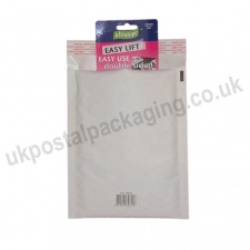 EzePack, White Bubble Lined Padded Bags, Size C/0