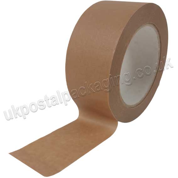 Premium Kraft, Brown, Self-adhesive Paper Tape, 50mm x 50m