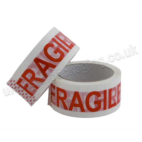 Colour Caution Fragile Packing Tape Sellotape Packaging Brown Tape 48MM