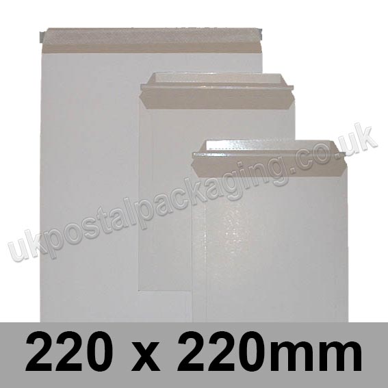 All Board Envelopes, 220 x 220mm - Box of 200