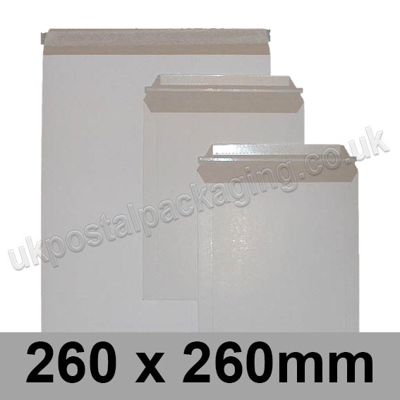 DL Diamond White Smooth 120gsm Peel And Seal Wallet Envelopes (Qty 25) - All Colour Envelopes