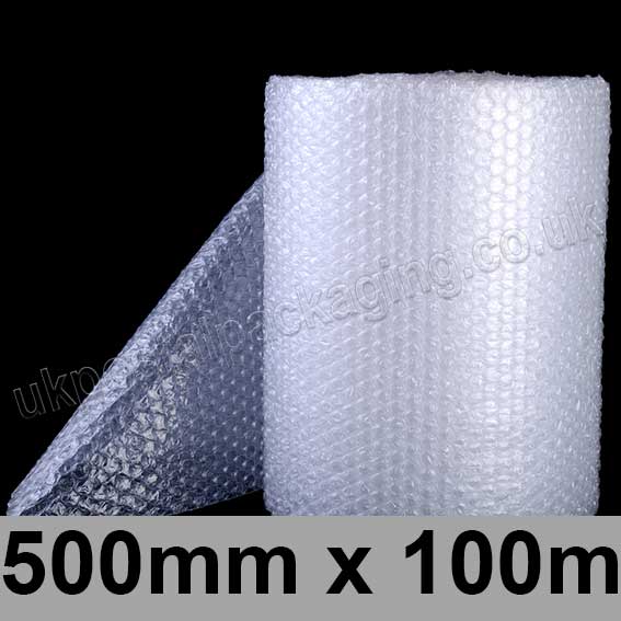Small Bubble Wrap 500mm x 100m - 1 Roll