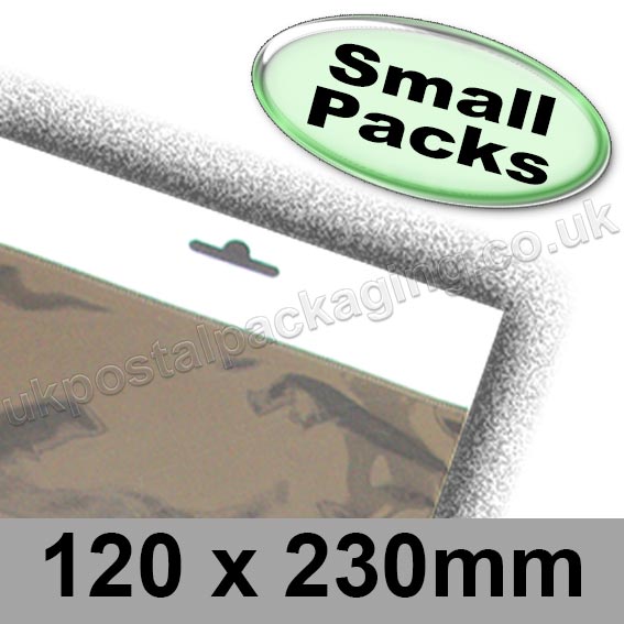 Olympus, Cello Bag, Size 120 x 230mm, with Euroslot Header - Pack of 200